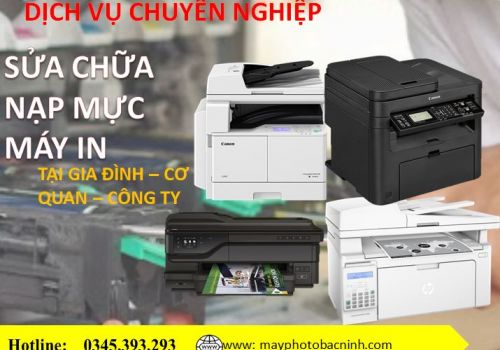 ĐỔ MỰC - SỬA CHỮA MÁY IN CHUYÊN NGHIỆP TẠI BẮC NINH 